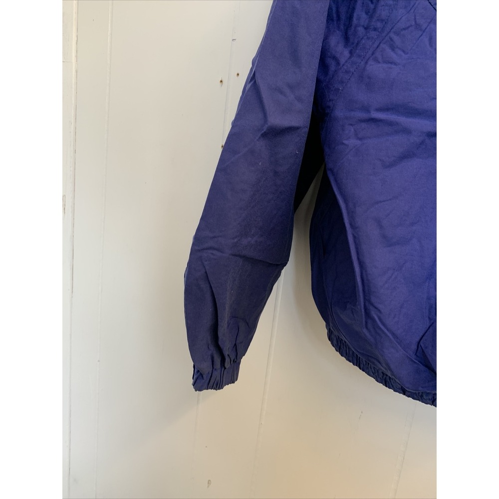 Vintage Pacific Trail Jacket Men's‎ Medium Coat Regular Rain Hiking Purple Green - Picture 13 of 13